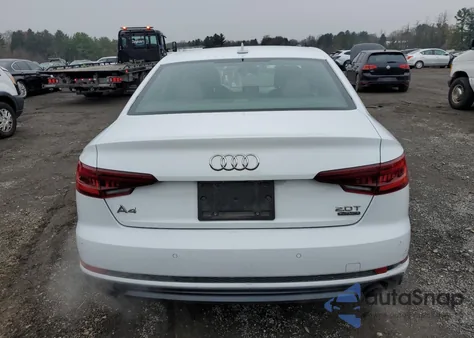 2018 Audi A4 Premium Plus from USA, damaged, VIN WAUENAF43JN002009